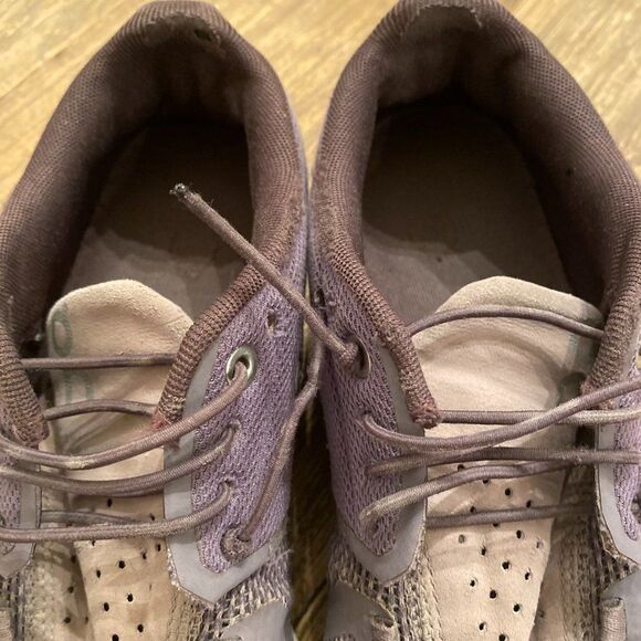 On Cloud Shark Gray Pebble Running Shoes 19.99508 Lace Up Mesh On Cloud 7.5 - Picture 8 of 8